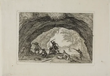 De Grot van Bandieten, uit De Caprices