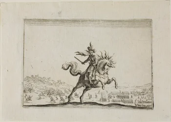 De Commandant te Paard, uit De Caprices
