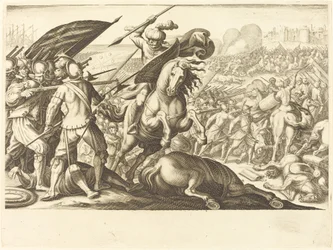 De nederlaag van de Turkse cavalerie, ca. 1614
