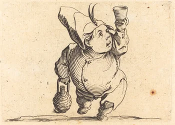 De Drinker, Vooraanzicht, c. 1622