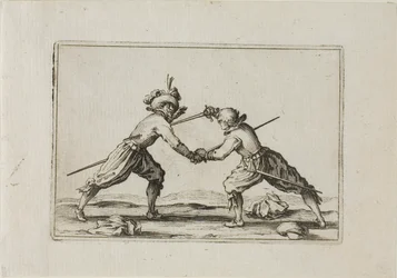 Het duel met zwaarden, uit De Caprices