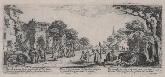 De Stervenden langs de Weg, uit 