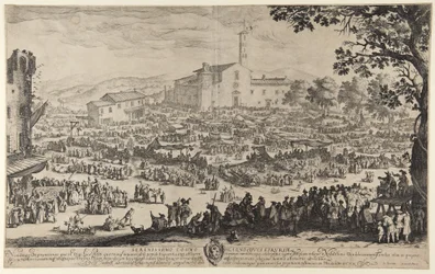 De jaarmarkt in Impruneta