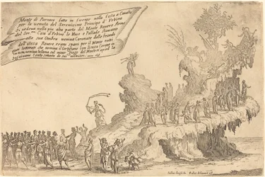 De vlot van de berg Parnassus