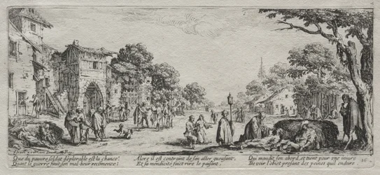 De Grote Ellende van de Oorlog: De Bedelaars en de Stervenden