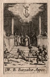 Het Martelaarschap van de Apostelen: St. Barnabas