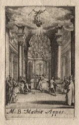 Het Martelaarschap van de Apostelen: St. Matthias