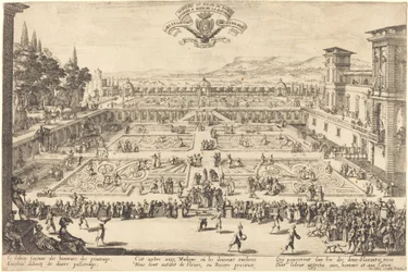 De paleistuinen in Nancy