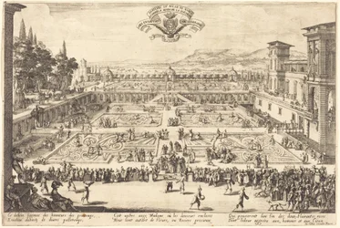 De paleistuinen in Nancy