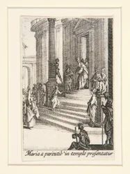 De Presentatie van de Maagd, nr. 3 uit Het Leven van de Maagd
