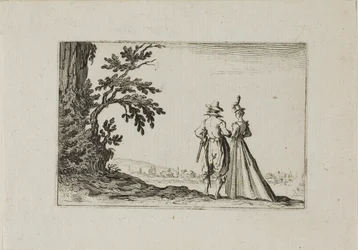 De Promenade, uit De Caprices