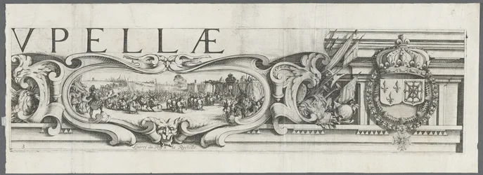 De belegering van La Rochelle: plaat 3
