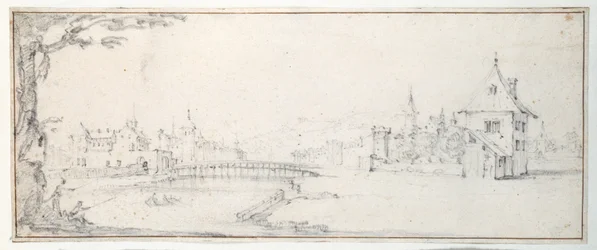 De brug van de Gaucheu bij Epinal