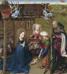 De geboorte, ca 1435