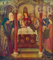 De presentatie van Christus in de tempel, 15e eeuw