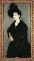 Frankrijk, Parijs, Portret van Madame Adelaide Vasnier