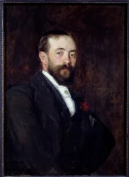Portret van de Spaanse schilder Don Rafael de Ochoa y Madrazo