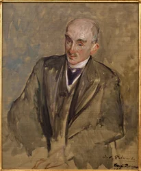 Studie voor het portret van Henri Bergson (1859-1941). Schilderij door Jacques Emile Blanche (1861-1942)