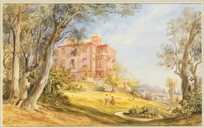 Villa Madama, Rome, 1855
