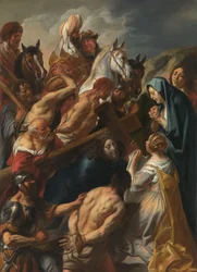 Christus op weg naar Calvarie
