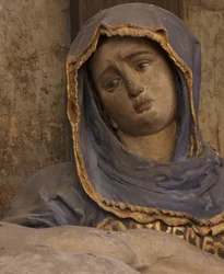 Detail van de Pieta