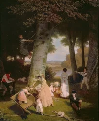 De speelplaats, 1830