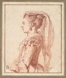 Een jonge vrouw uit Frascati