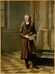 Alexandre Lenoir, oprichter van het Musee des Monuments Francais (schilderij op doek)