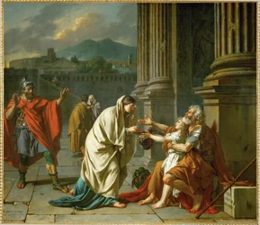 Belisarius bedelt om aalmoezen ...