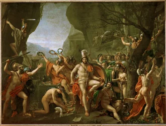 Leonidas bij Thermopylae