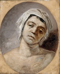 De vermoorde Marat, ca. 1794.