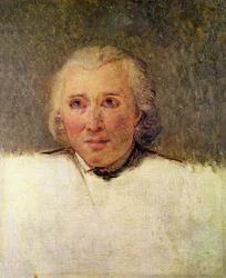 Portret van Henri Gregoire (1750-1831) studie voor de Eed op de Kaatsbaan, 1791