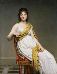 Portret van Madame Raymond de Verninac (1780-1827), 1798-99