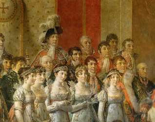 Kroning van Napoleon in Notre-Dame …
