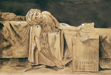 De dood van Marat, 1793