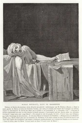 De Dood van Marat, 1793