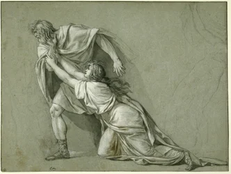 Het vertrek van Marcus Attilius Regulus naar Carthago, 1785-86