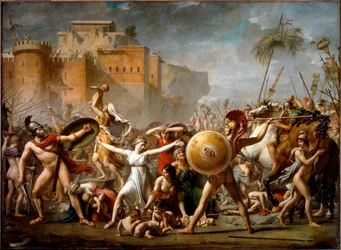 De interventie van de Sabijnse vrouwen