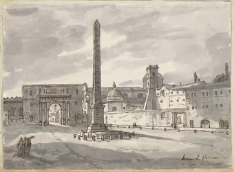 Het Piazza del Popolo