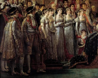 Het ritueel van Napoleon (detail)