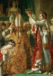 De kroning van keizer Napoleon I Bonaparte ...