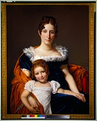 Vicomtesse Vilain XIIII en haar Dochter