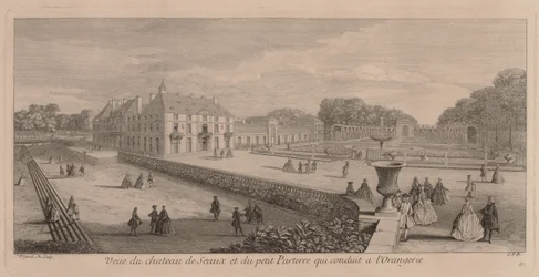 Kasteel en tuin van Seaux