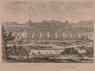 Kasteel van St. Germain en Laye vanaf de rivier