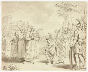 Alexander voor hogepriester