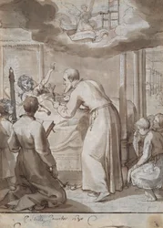 St. Philip bezoekt een ziekenhuis