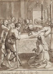 St. Philip bezoekt een ziekenhuis