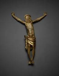 Corpus van Christus van het altaarstuk van de Kruisiging, 1391-99