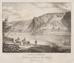 Neder-Oostenrijk, Stad en Ruïnes van het Kasteel
