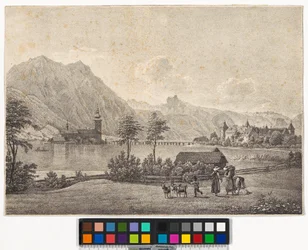 De Traunsee en kasteel Orth